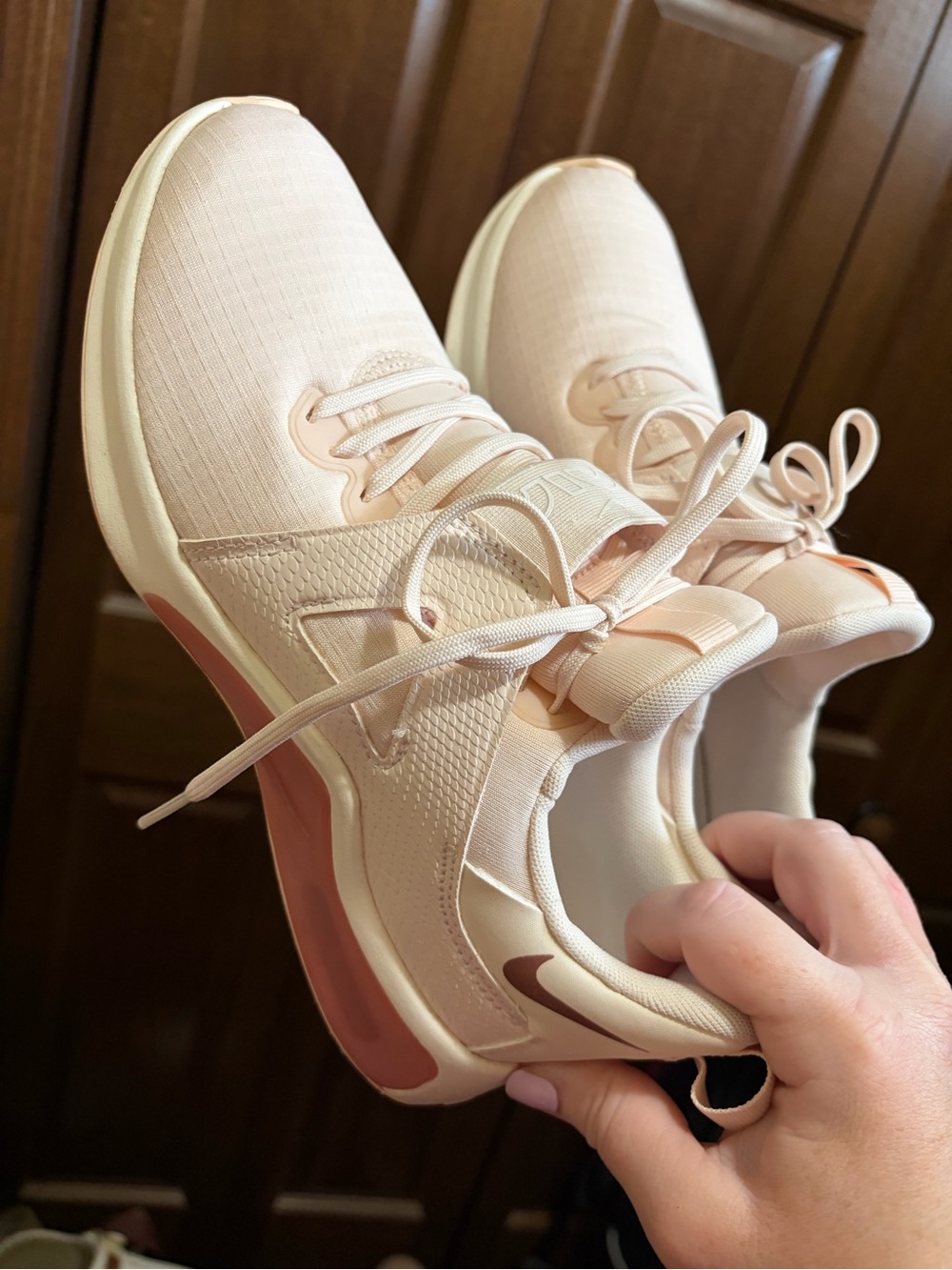 Nike Women's Athletic Sneakers in Light Pink